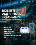 🔵 HC Ambrì-Piotta v Lausanne HC | National League | 15 November 2026