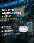 🔵 HC Ambrì-Piotta v EV Zug | National League | 21 November 2026