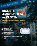 🔵 HC Ambrì-Piotta v EHC Kloten | National League | 27 November 2026