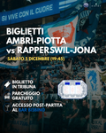 🔵 HC Ambrì-Piotta v SC Rapperswil-Jona Lakers | National League | 5 December 2026