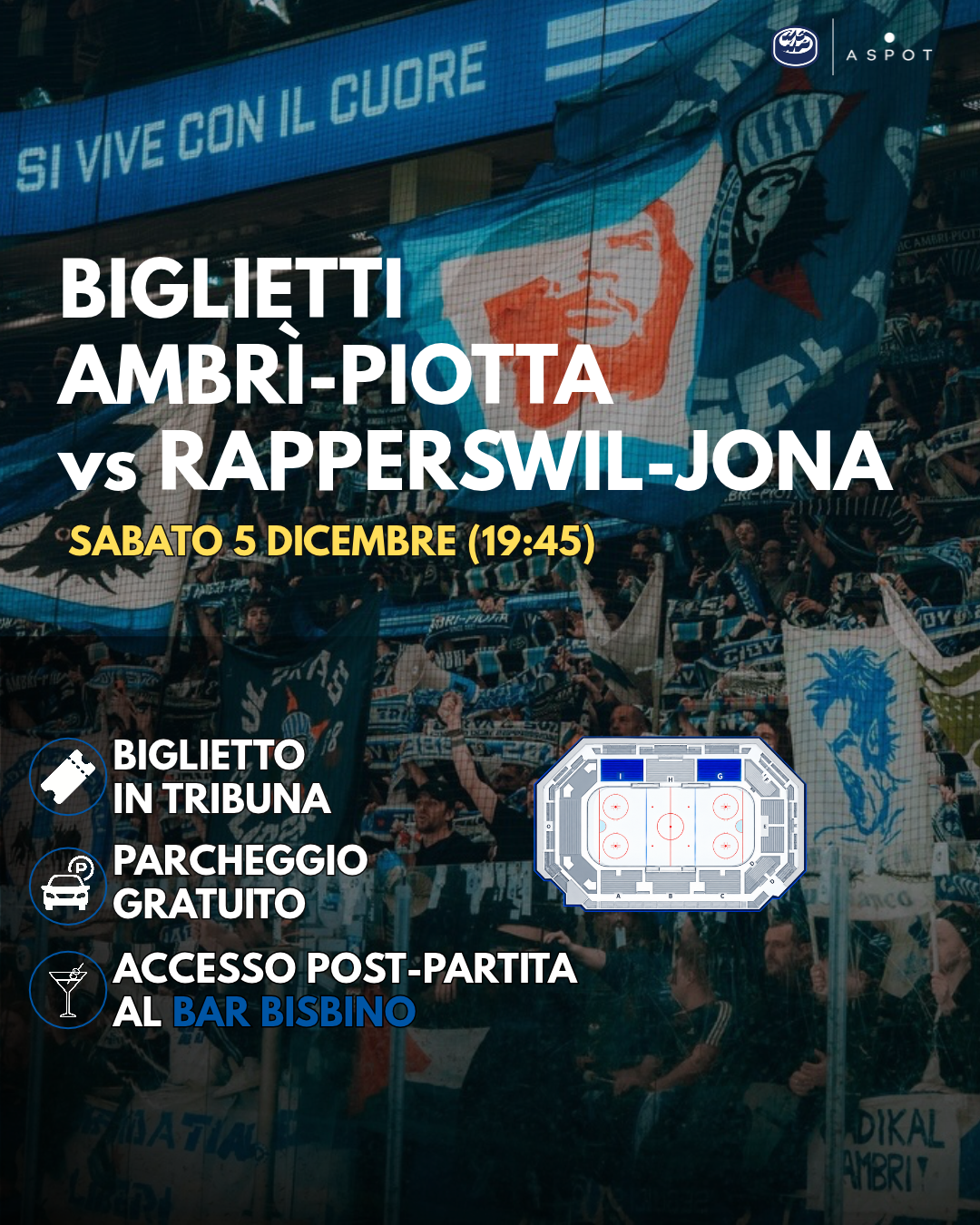 🔵 HC Ambrì-Piotta v SC Rapperswil-Jona Lakers | National League | 5 December 2026