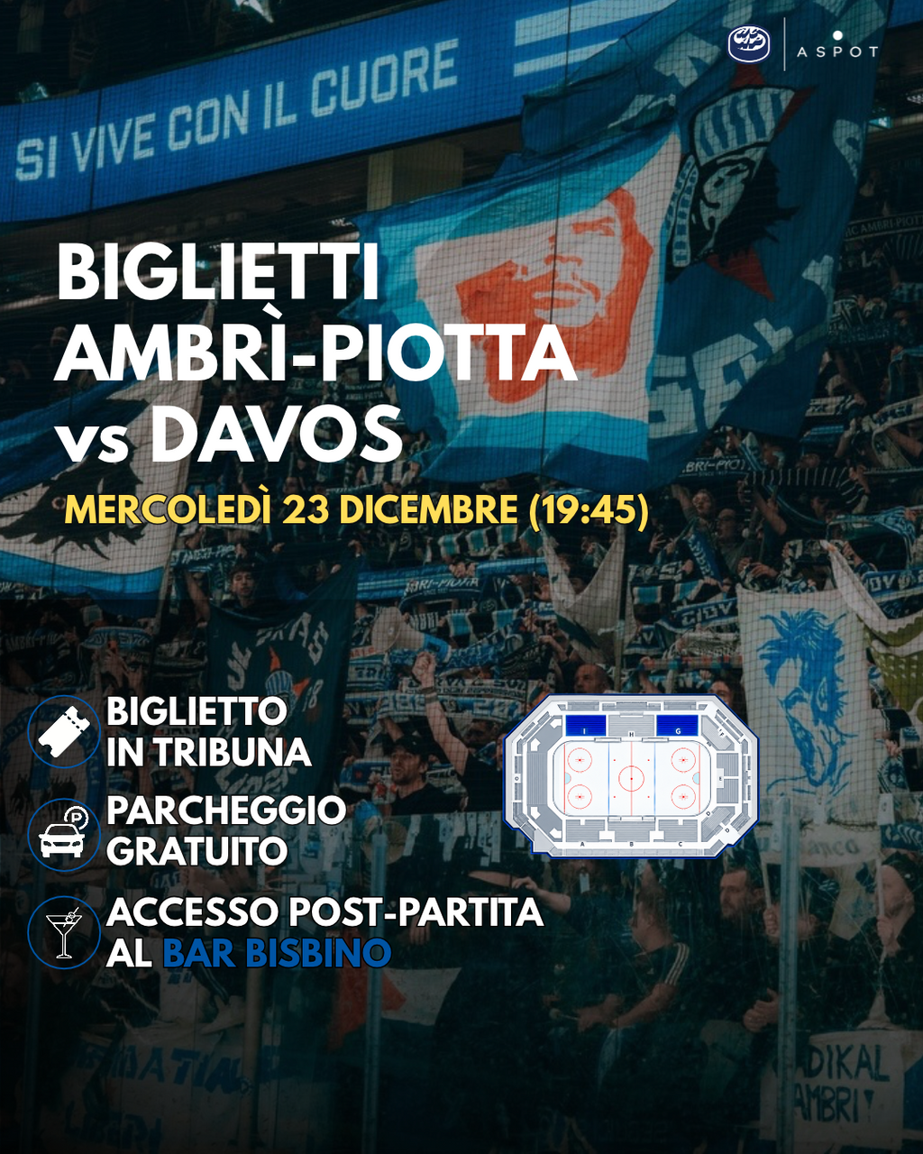 🔵 HC Ambrì-Piotta v HC Davos | National League | 23 December 2026