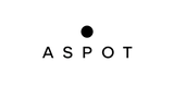 Black 'ASPO' logo on a white background