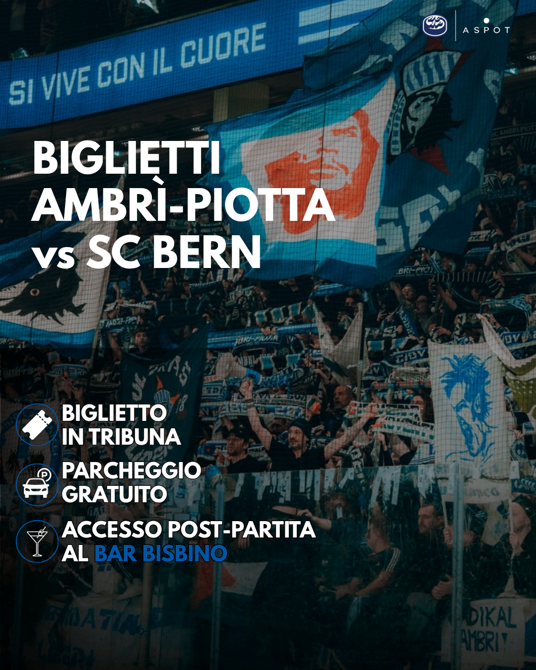 🔵 HC Ambrì-Piotta - SC Bern | National League | 10 ottobre 2026