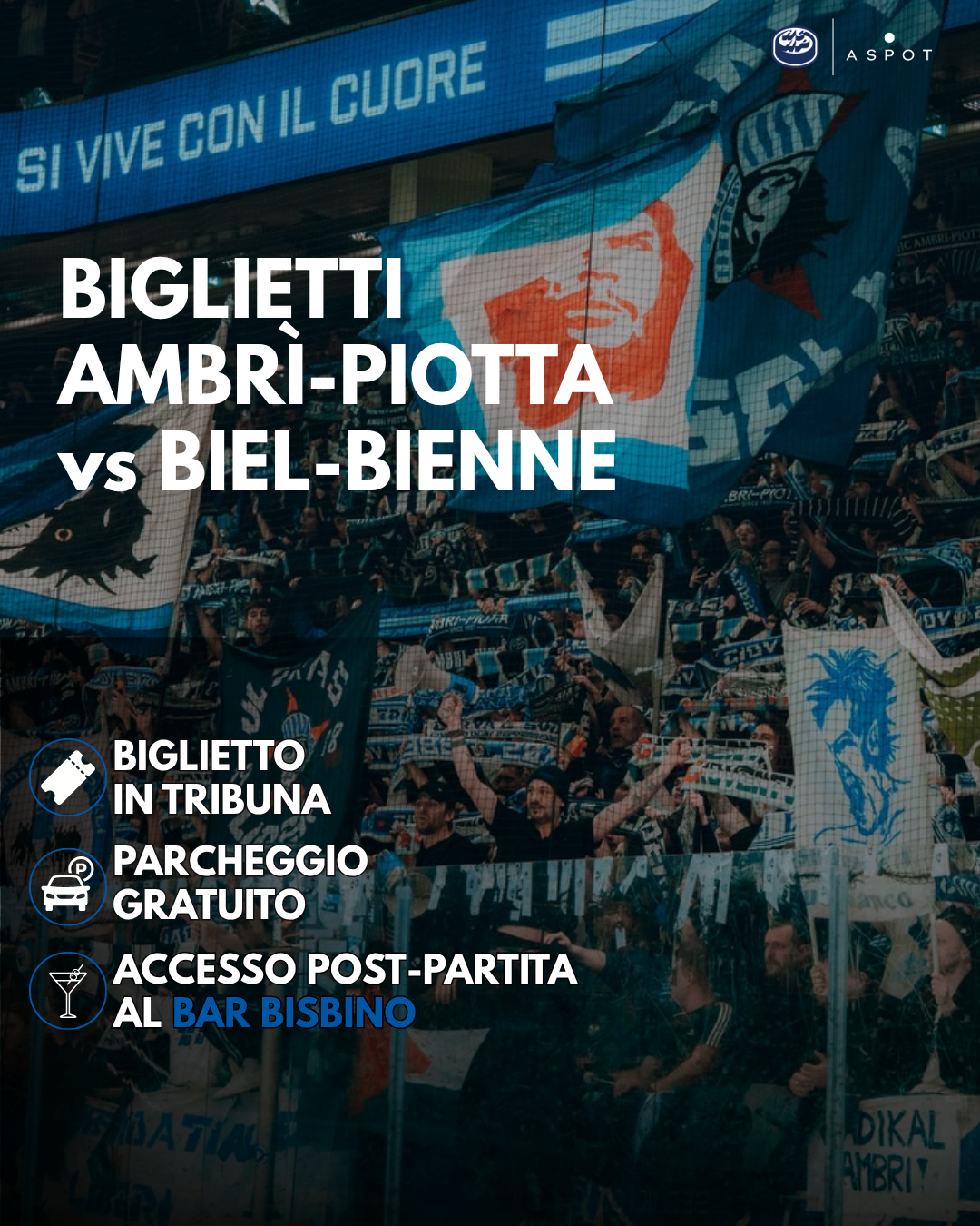 🔵 HC Ambrì-Piotta v EHC Biel-Bienne | National League | 27 ottobre 2026
