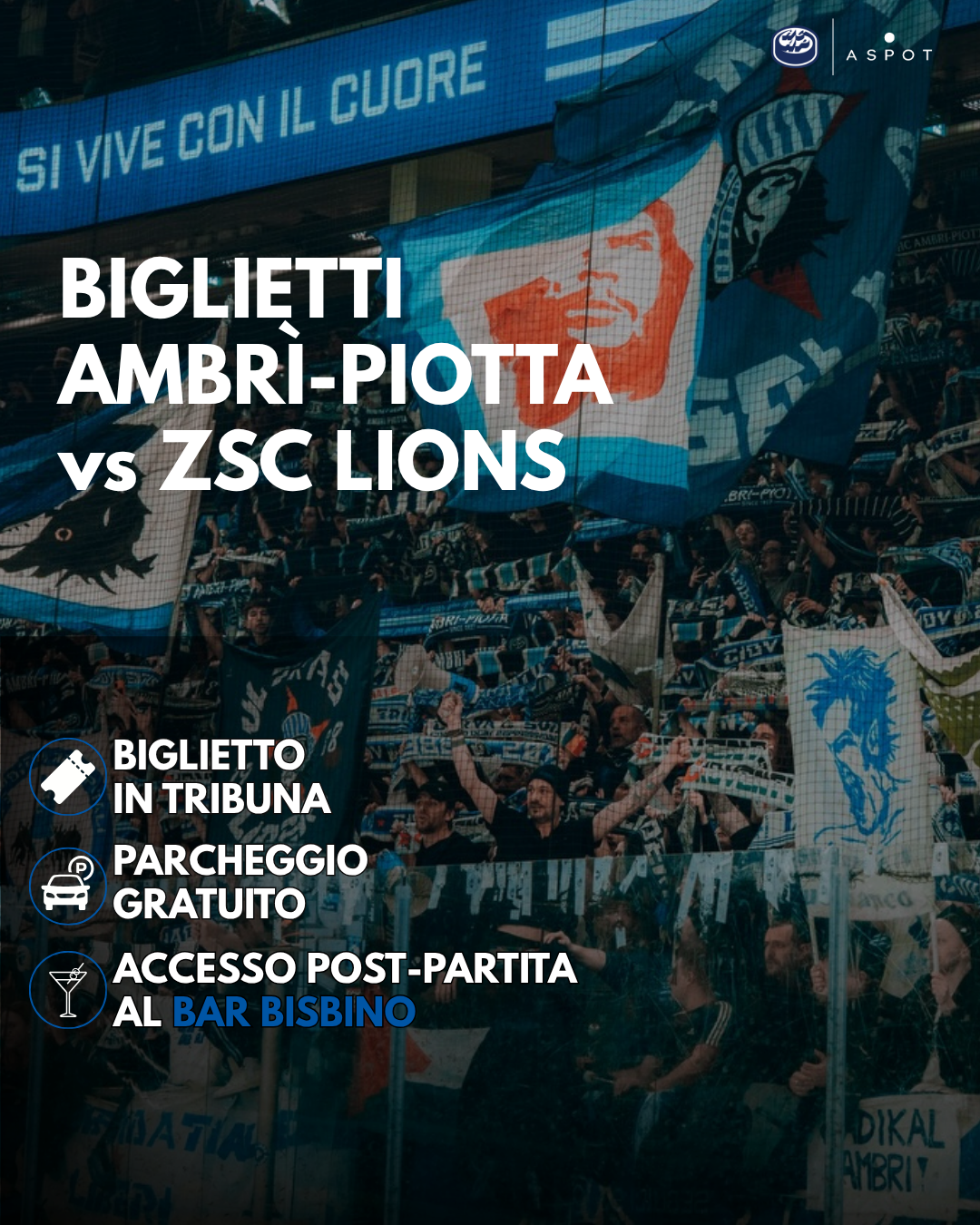 🔵 HC Ambrì-Piotta v ZSC Lions | National League | 25 settembre 2026
